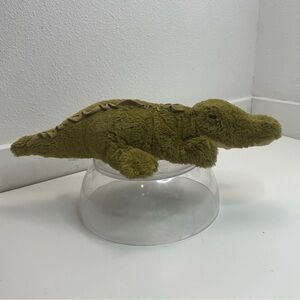 RETIRED Jellycat Lollybob Caiman crocodile stuffed animal Very Rare Find